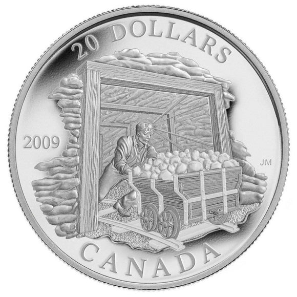 2009 - Canada - $20 - Coal Mining Trade