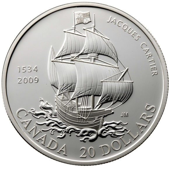 2009 - Canada - $20 - 475th Anniv. of Jacques Cartier's Arrival at Gaspe