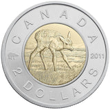 2011 - Canada - Specimen Set - Young Wildlife Series - Elk <br> (no case, box)