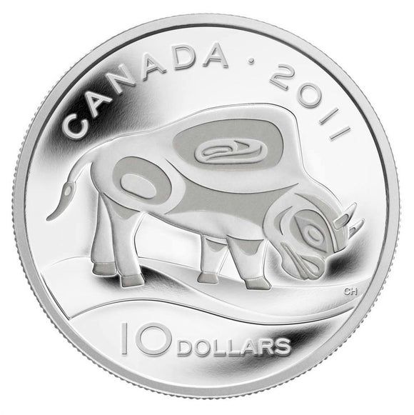 2011 - Canada - $10 - Wood Bison