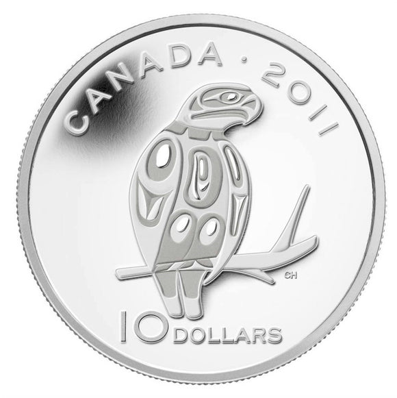 2011 - Canada - $10 - Peregrine Falcon