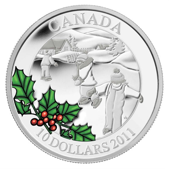 2011 - Canada - $10 - Little Skaters