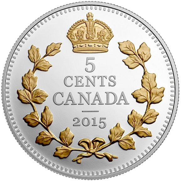 2015 - Canada - 5c - The Crossed Maple Boughs <br> (no box)