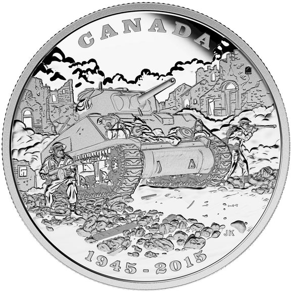 2015 - Canada - $20 - 70th Anniv. of the End of the Italian Campaign