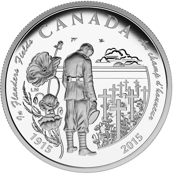 2015 - Canada - $20 - 100th Anniv. of In Flanders Fields