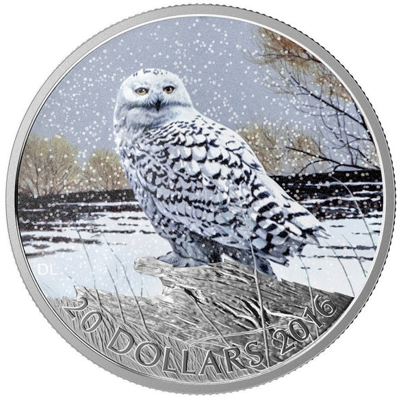 2016 - Canada - $20 - Snowy Owl <br> (no sleeve)