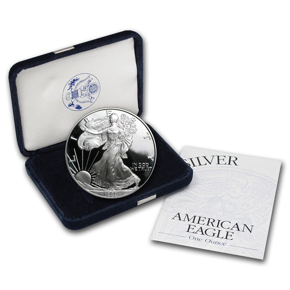 1999 P - American Eagle - Fine Silver - Proof