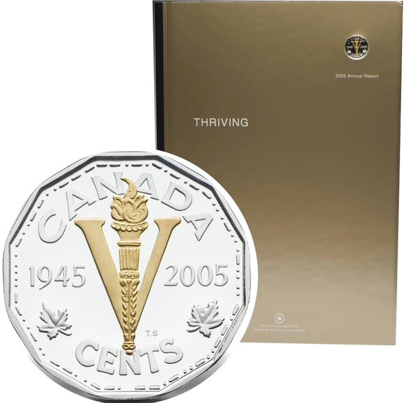 2005 - Canada - 5c - Royal Canadian Mint Annual Report