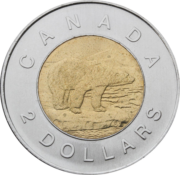 2012 - Canada - $2 - Old Generation