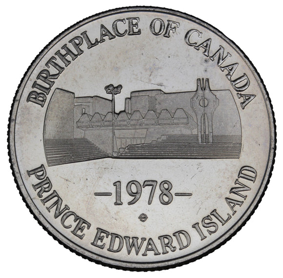 1978 - Charlottetown - $1 Municipal Trade Token - UNC