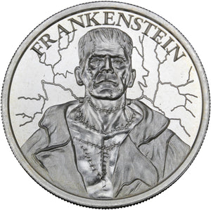 2 oz - Frankenstein - Fine Silver Round