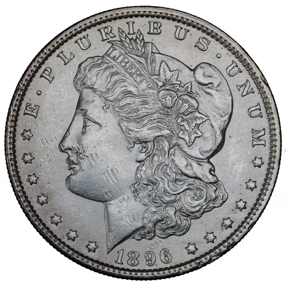 1896 - USA - $1 - AU55