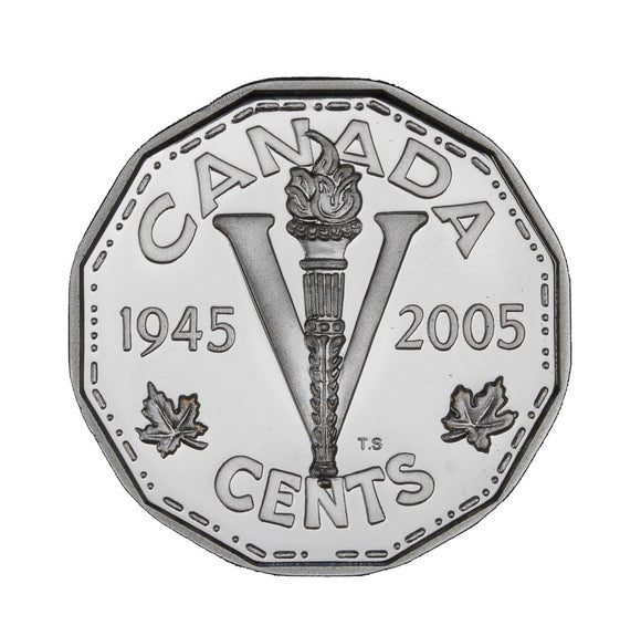 2005 (1945-) - Canada - 5c - 60th Anniv. VE-Day <br> (no report)