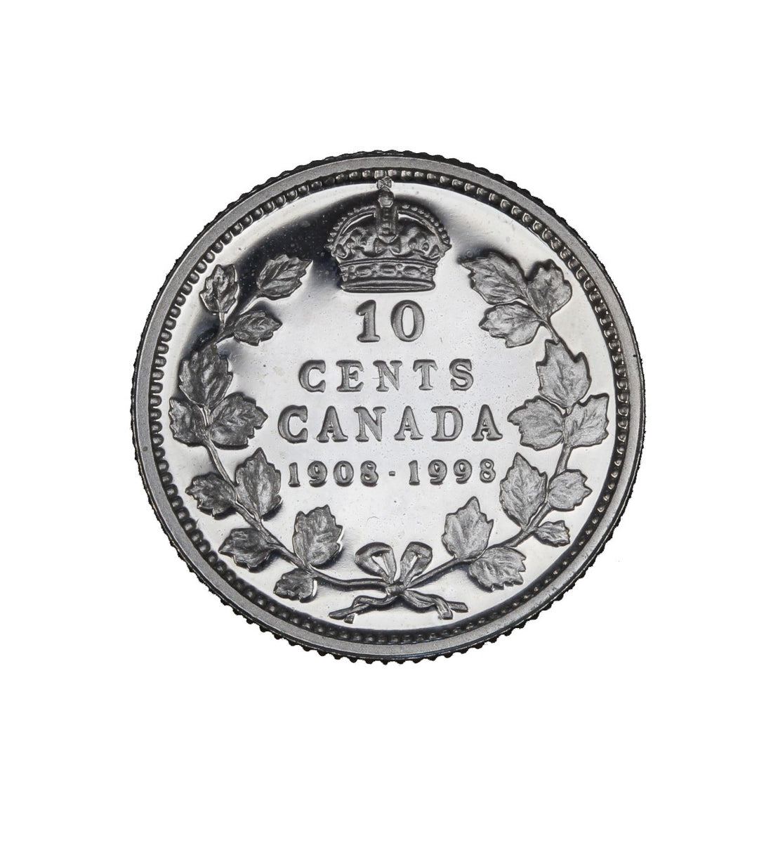 1998 (1908-) - Canada - 10c - 90th Anniv. Royal Canadian Mint