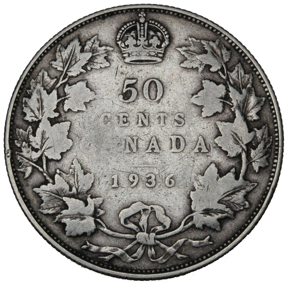 1936 - Canada - 50c - VG8