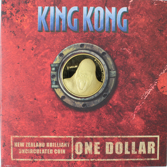 2005 - New Zealand - $1 - King Kong - BU