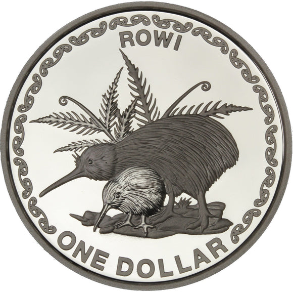 2005 - New Zealand - $1 - Rowi - Ag999