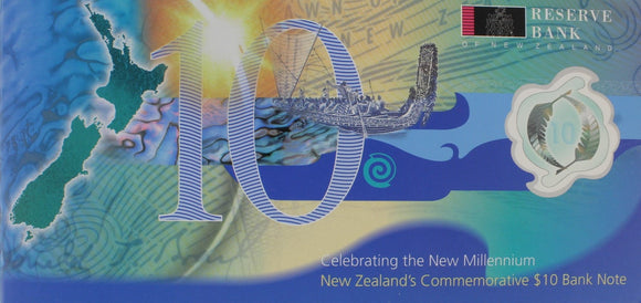 2000 - New Zealand - $10 - NZ 00219803