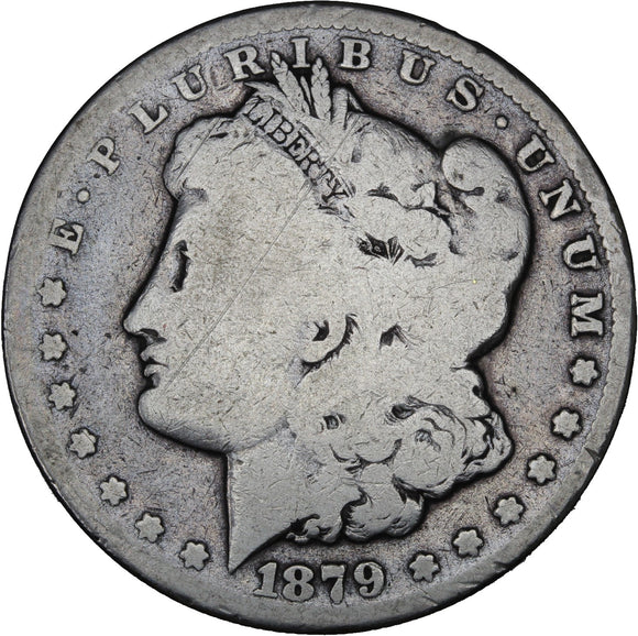 1879 - USA - $1 - CC - clear CC - AG03