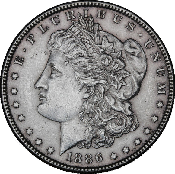 1886 - USA - $1 - AU55