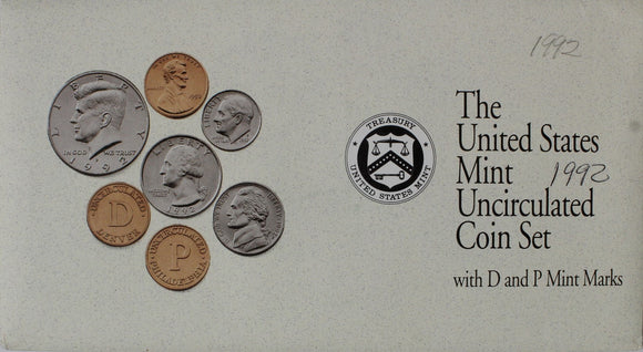 1992 - USA - Mint Proof Set