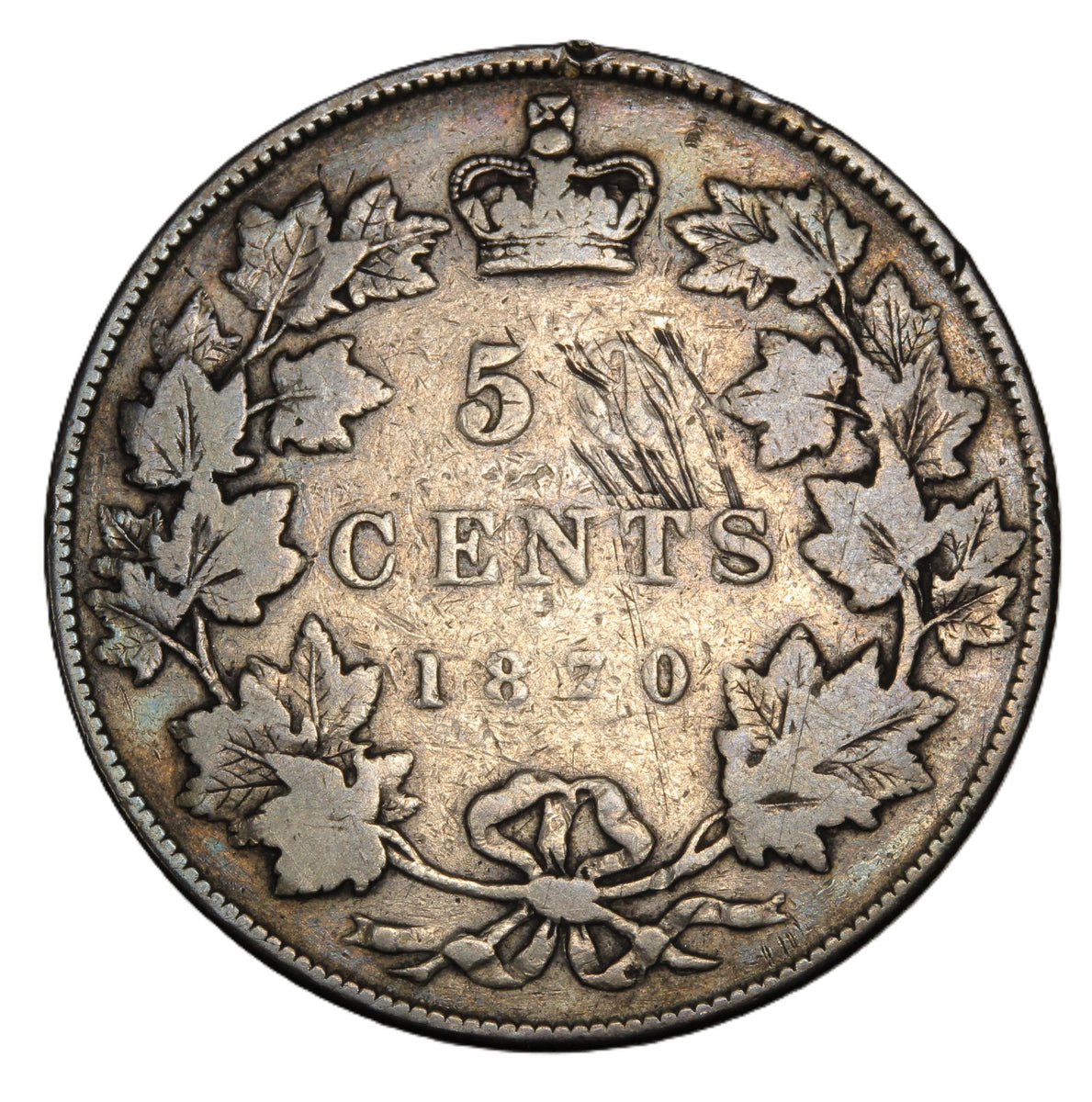 1870 - Canada - 50c - LCW - VG10 – MK Coins