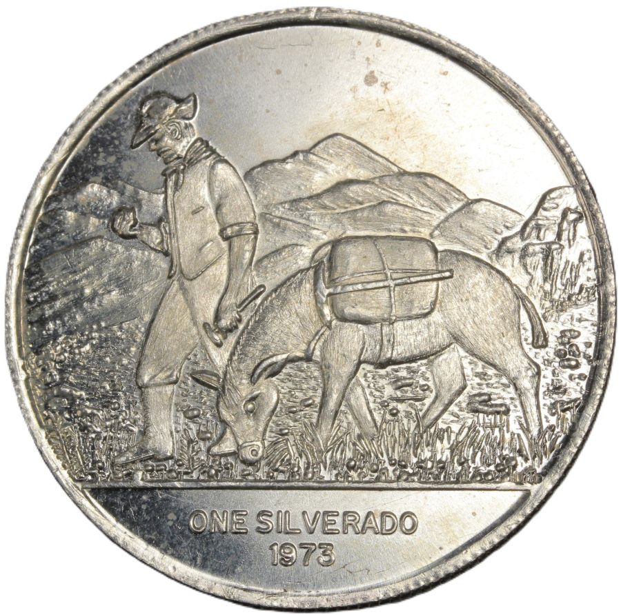 1973 - 1 oz - One Silverado - Fine Silver – MK Coins