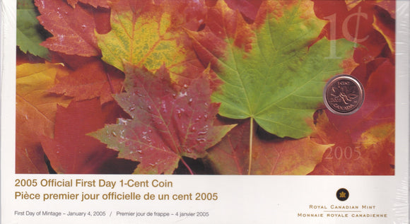 2005 P - Canada - 1c - Standard, CPS, First Day