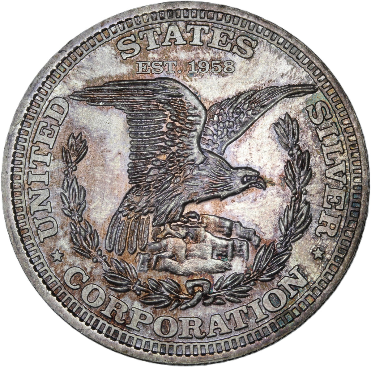 1974 - 1 oz - World Trade and Commerce - Fine Silver – MK Coins