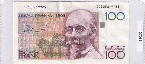 1982 - Belgium - 100 Francs - 22305219925