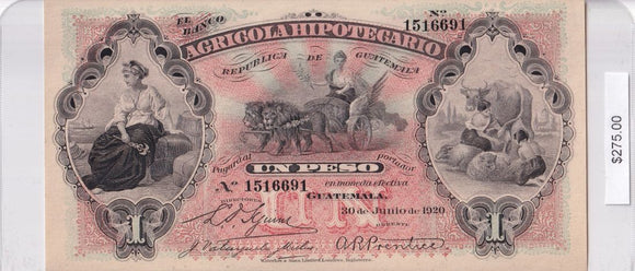1920 - Guatemala - 1 Peso - 1516691