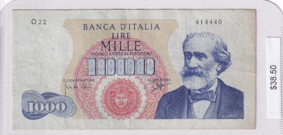 1964 - Italy - 1000 Lire - 414440