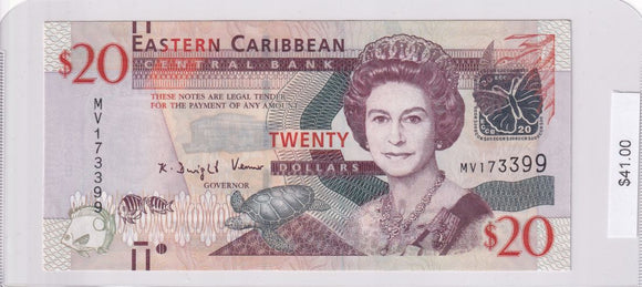 2008 - East Caribbean States - 20 Dollars - MV173399