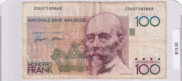 1980 - Belgium - 100 Francs - 20607589868