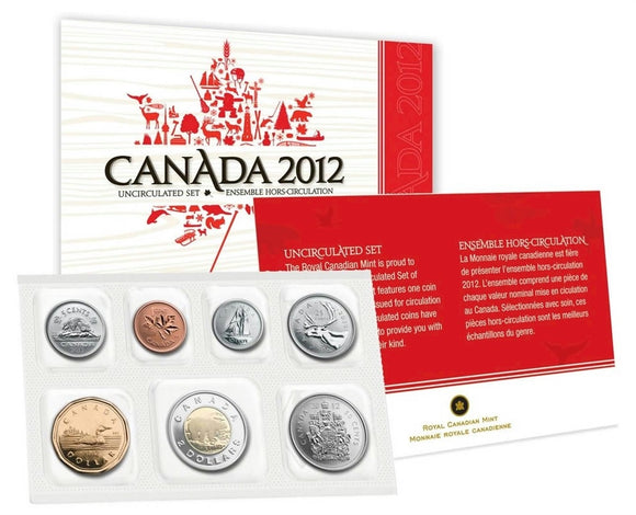 2012 - Canada - Uncirculated Set