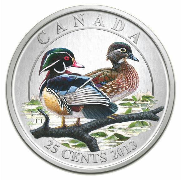 2013 - Canada - 25c - Wood Duck