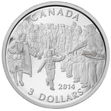 2014 - Canada - $3 - "Wait for me, Daddy"