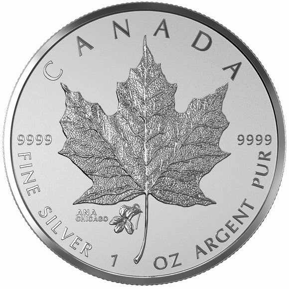2015 - Canada - $5 - Maple Leaf - privy A.N.A. Chicago