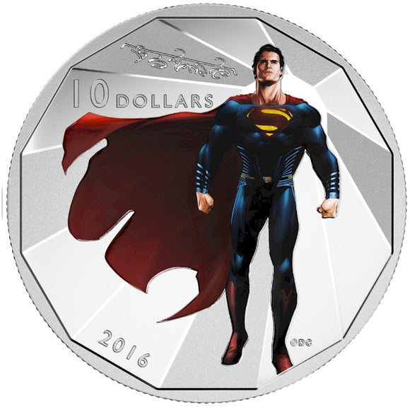 2016 - Canada - $10 - Batman v Superman: Superman