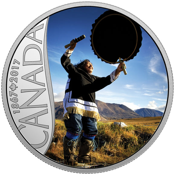 2017 - Canada - $10 - Drum Dancing