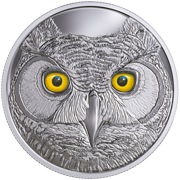 2017 - Canada - $15 - In The Eyes of the Great Horned Owl