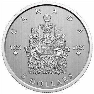 2021 - Canada - $5 - Moments to Hold: Arms of Canada