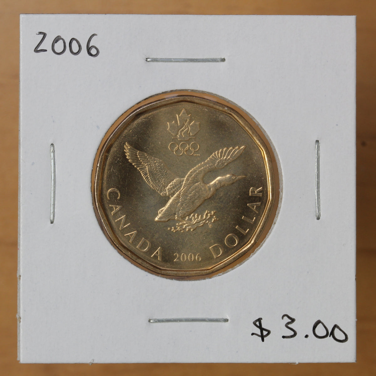 2006 - 1 Dollar - Olympic (Lucky Loonie) - BU – MK Coins