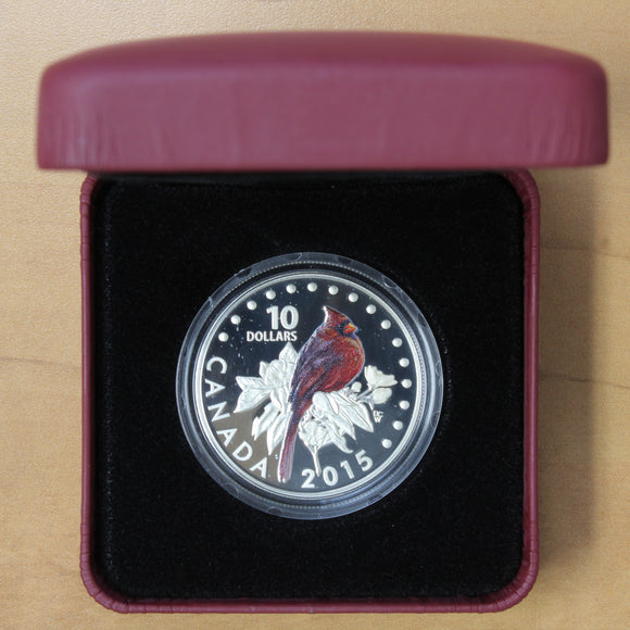 2015 - Canada - $10 - The Northern Cardinal - 25% OFF!