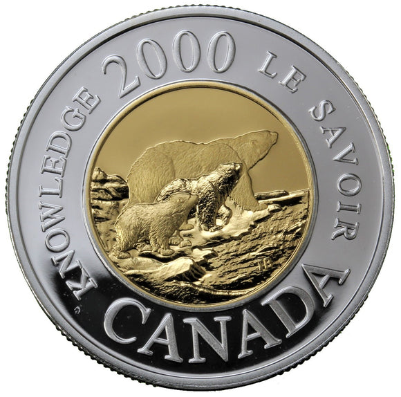 2000 - Canada - $2 - Path of Knowledge - Silver