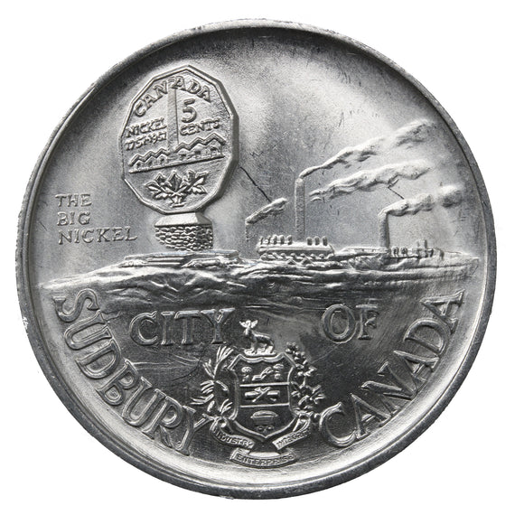 City of Sudbury - Medal - Aluminum