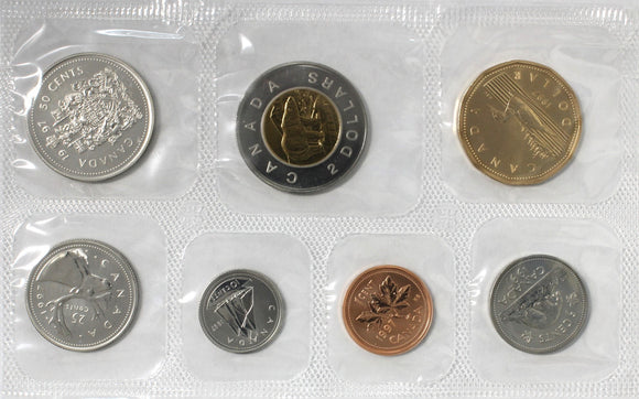 1997 - Canada - UNC Set - Ottawa Mint
