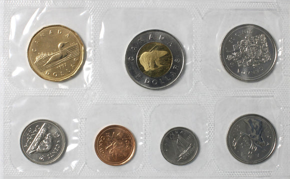 1997 - Canada - UNC Set - Winnipeg Mint