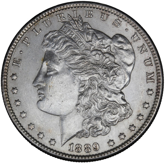 1889 - USA - $1 - AU58