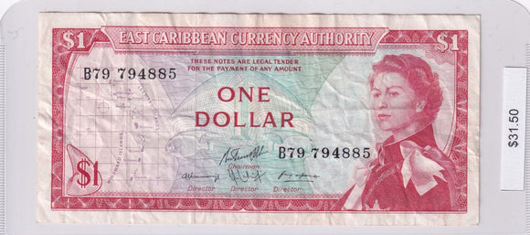 1953 - East Caribbean States - 1 Dollar - B79 794885
